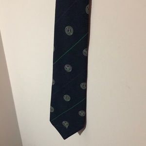 Vintage Wimbledon Tennis Mens Necktie by Kent & Curwen